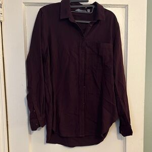 Athleta Deep Purple Top